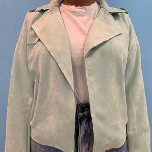 Philosophy Mint Green Zip Up Jacket